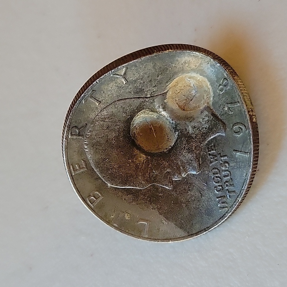 1978 Eisenhower One Dollar Target Practice Coin - Must See!